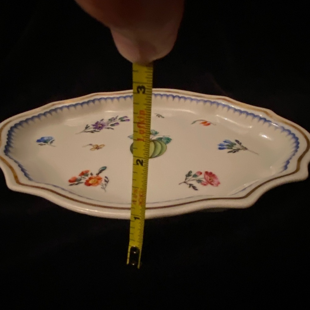 Richard Ginori ITALIAN FRUITS 8 3/8" HORS D OEUVRE TRAY - Picture 9 of 10